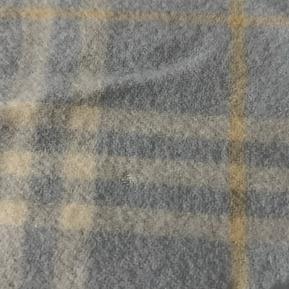 Burberry Light Blue Lambswool Scarf - Picture 7 of 9